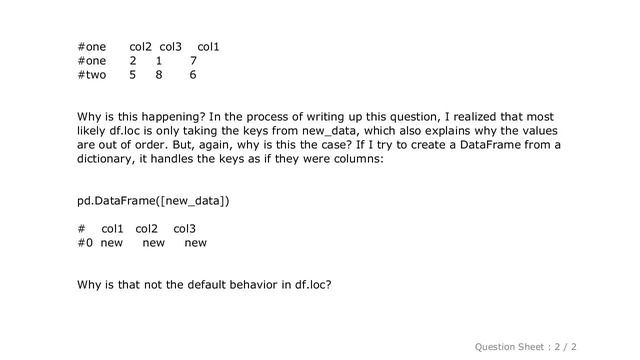 Pandas : Updating a pandas DataFrame row with a dictionary смотреть онлайн