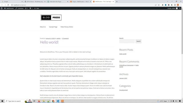 How to Create a WordPress Plugin in 10 MINUTES with Chat GPT! ??? смотреть онлайн