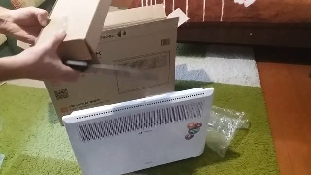 Распаковка - Конвектор Timberk TEC.E3 M 1500 смотреть онлайн