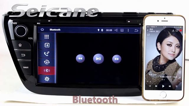 Aftermaket radio Sat Nav android 4.4 head unit for 2013 2014 Suzuki SX4 S Cross with SWC смотреть онлайн