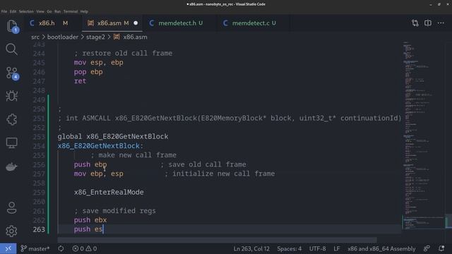 Building an OS - 11 - Memory detection смотреть онлайн