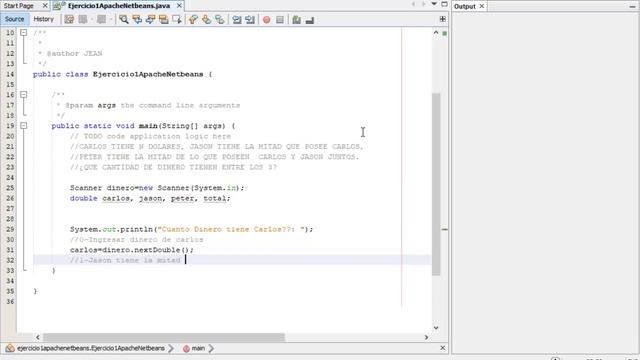 Ejercicio 1 Java - Apache NetBeans смотреть онлайн