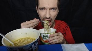 АСМР ИТИНГ ЛЮБИМОЙ ЛАПШИ БИГ ЛАНЧ и БИГ БОН