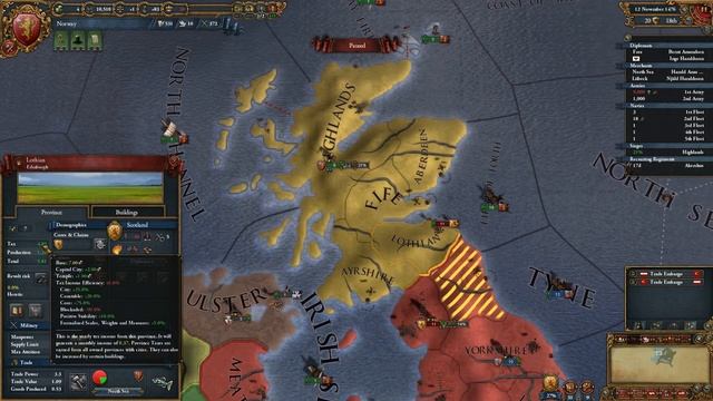 Europa Universalis IV Let's Play Norway 14 смотреть онлайн