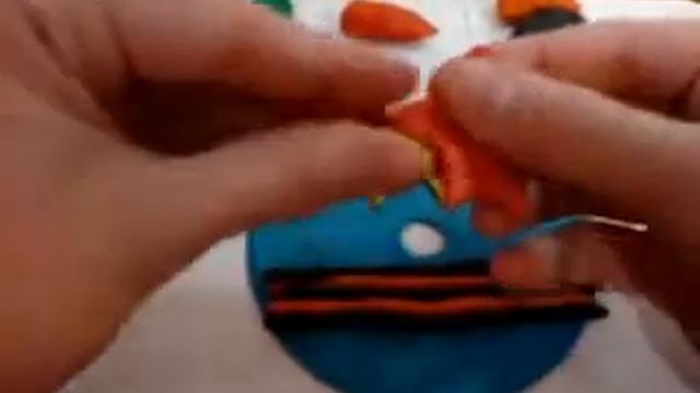 Поделка из пластилина "День Победы" смотреть онлайн