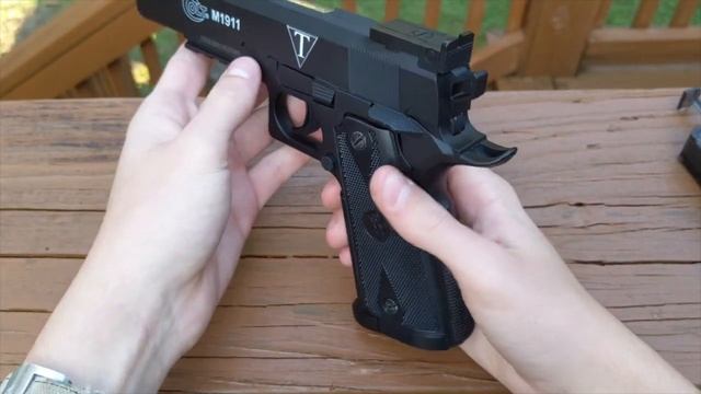 Colt Combat M1911 Co2 Airsoft Pistol смотреть онлайн