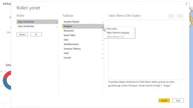Power BI ile RLS - Satır Düzeyi Güvenlik Nasıl Kurulur? смотреть онлайн