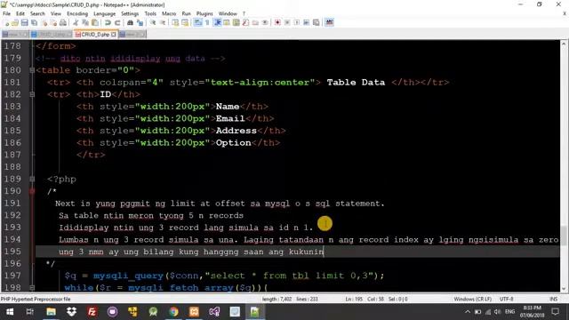 Basic PHP Limit Data Selections смотреть онлайн