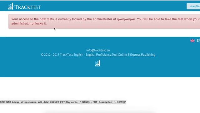 Admin: Lock and unlock the access to English tests смотреть онлайн