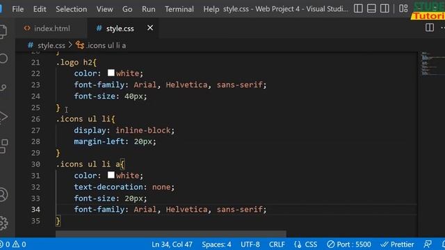 Web project 4(Section 1) | Using Html and CSS смотреть онлайн