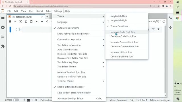 Interfaz de Jupyter Lab смотреть онлайн