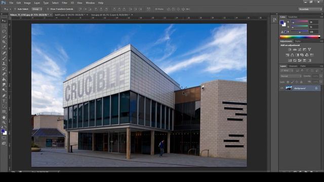 دورة فوتوشوب Photoshop CS6 & CC - درس (65) فلتر نقطة التلاشي vanishing point смотреть онлайн