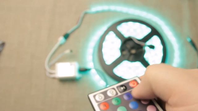 5050 Waterproof RGB 5M 300 LED Strip 44 KEY IR REMOTE смотреть онлайн