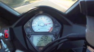 Suzuki Sv1000s top speed 260km\h