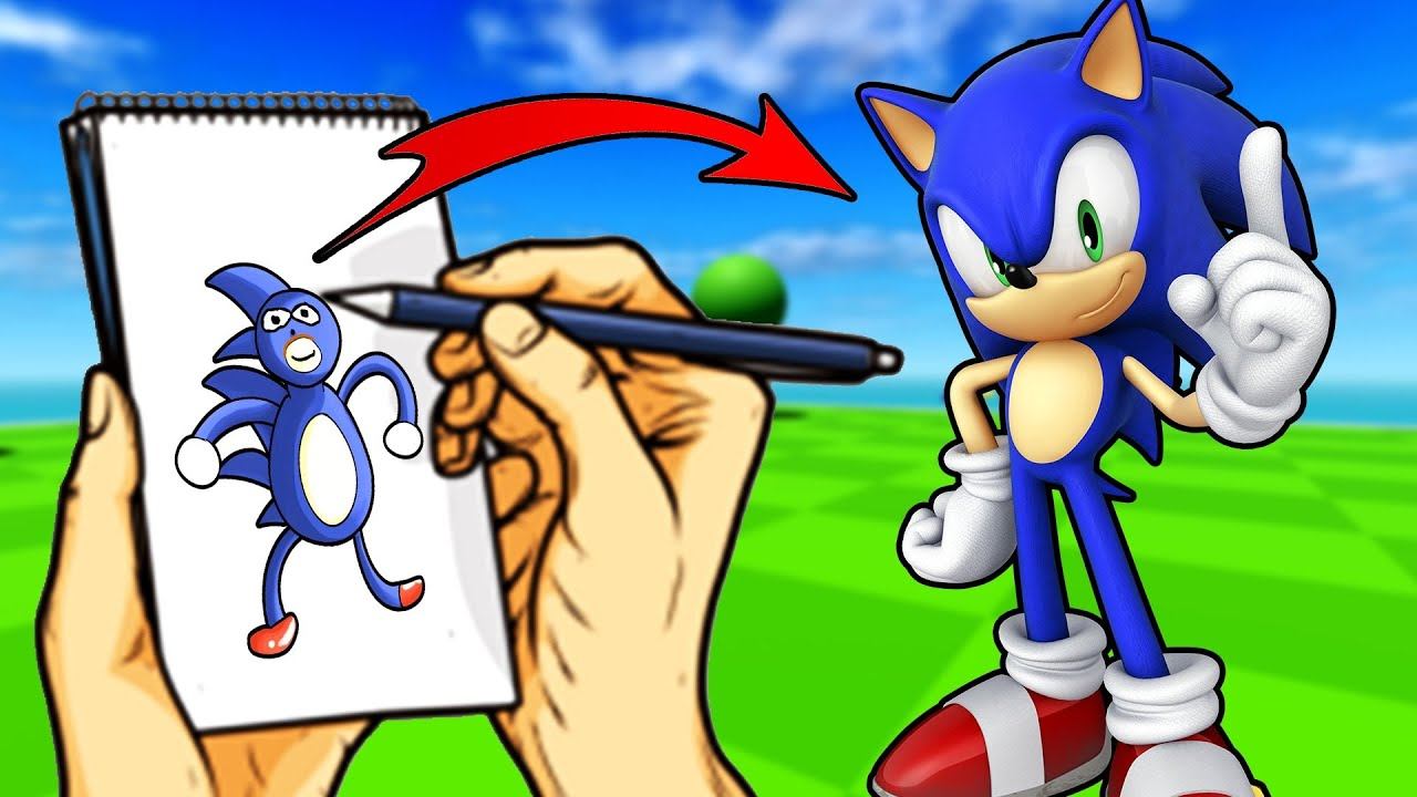 ЭВОЛЮЦИЯ ОЖИВШИХ РИСУНКОВ, КОГО НАРИСУЕШЬ ТЕМ И СТАНЕШЬ ОТ СОНИКА ДО РАДУЖНЫХ ДРУЗЕЙ И БАНБАН ! смотреть онлайн