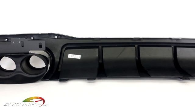 Autunik.com - Glossy Black Rear Diffuser & Exhaust Tips for Audi A7 C8 4K8 S-line S7 2018-2022 di85 смотреть онлайн