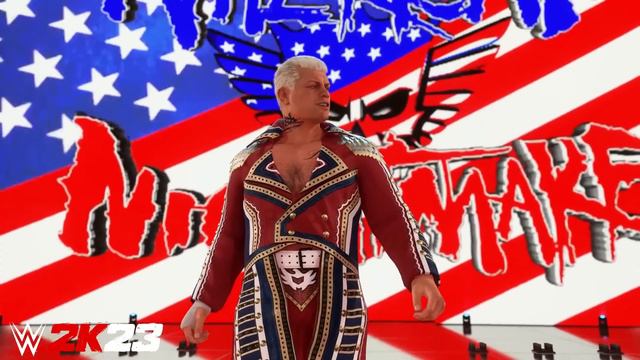 WWE 2K23 - Official Cody Rhodes Full Ring Entrance Trailer