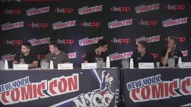 2015 NYCC Teen Wolf Panel ~ Dylan Sprayberry funny moments смотреть онлайн