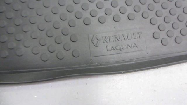 Коврик в багажник Renault Laguna II универсал 2001-2007. Цвет чёрный смотреть онлайн