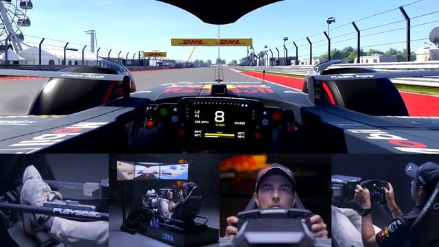 Virtual Lap | Sergio Perez drives the RB18 around Circuit of the Americas смотреть онлайн