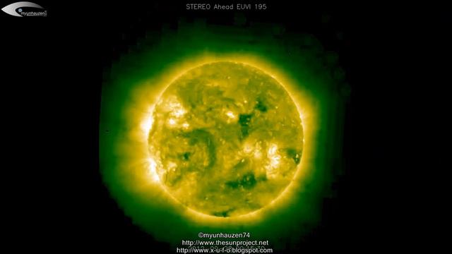 UFO Near The Sun - Review Of NASA Images - SOHO STEREO For September 28, 2012.