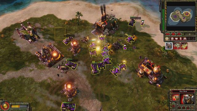 Red alert 3 Uprising Soviet vs Brutal Soviet смотреть онлайн
