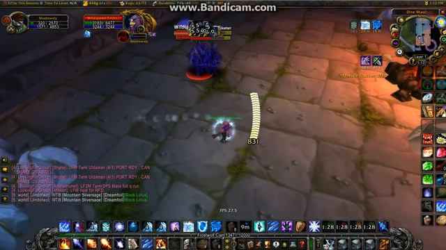 Best solo gold farm mage dire maul Wildspawn 12 pieces Season of Mastery Classic WoW смотреть онлайн