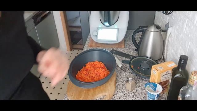 Рис с овощами и куриным филе в Термомиксе. Thermomix Rezepte смотреть онлайн