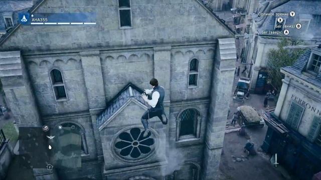 Assassin's Creed: Unity высокие настройки 1080p GTX 770 4gb, AMD FX-8320, 16gb RAM смотреть онлайн