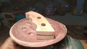 Как изготовить ручку для ножа. How to make a knife handle.