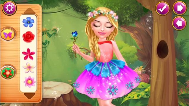 Princess Fairy Forest Party - Dress Up, Makeup & Makeover Princess Fairy - Games For Girls смотреть онлайн