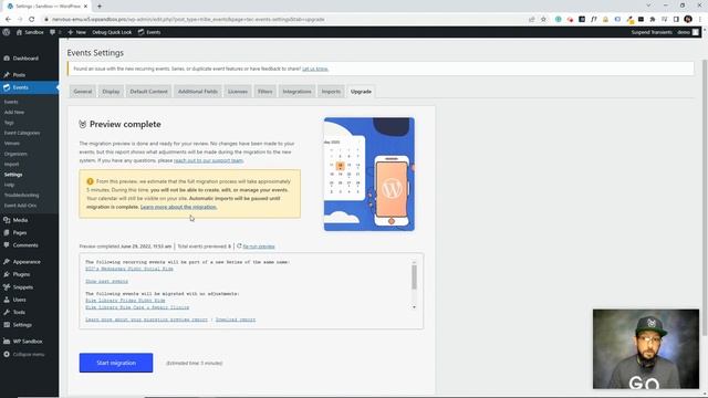 Migrating Your Events After Updating to Version 6 0 смотреть онлайн