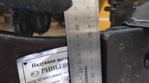 УСТАНОВКА ТРАНЦЕВЫХ КОЛЁС НА ЛОДКУ ПВХ!!!