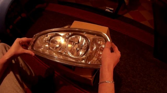 Как заменить стекло фары на калине.