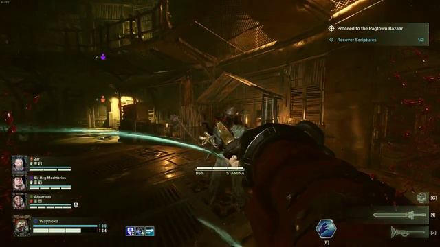 Warhammer 40000 Darktide, Psyker gameplay. смотреть онлайн