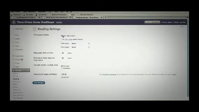 WordPress Tutorial: WP Settings смотреть онлайн