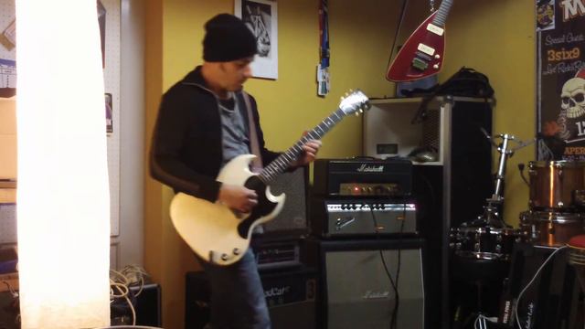 Gibson SG Junior 1964 Marshall JMP 20 Watt lead/bass Fender Bassman 50 Watt 1968 смотреть онлайн