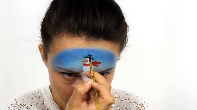 Christmas Snowman Face Paint Tutorial | Snazaroo смотреть онлайн