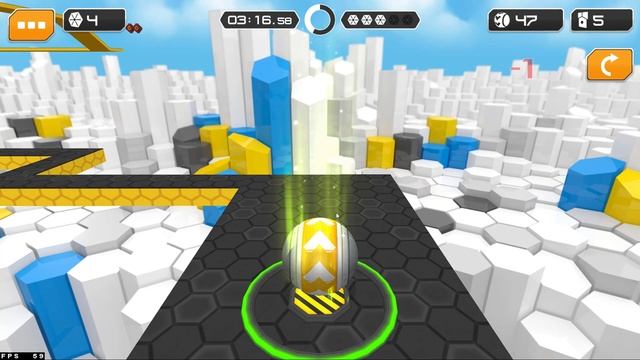 GYRO BALLS - All Levels NEW UPDATE Gameplay Android, iOS #24 GyroSphere Trials смотреть онлайн