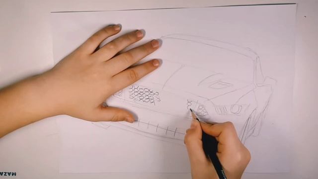 Рисуем Карандашом Три Известные Машины. смотреть онлайн