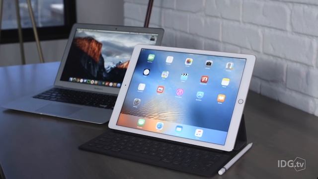 First Look: iPad Pro with Smart Keyboard and Pencil Stylus смотреть онлайн