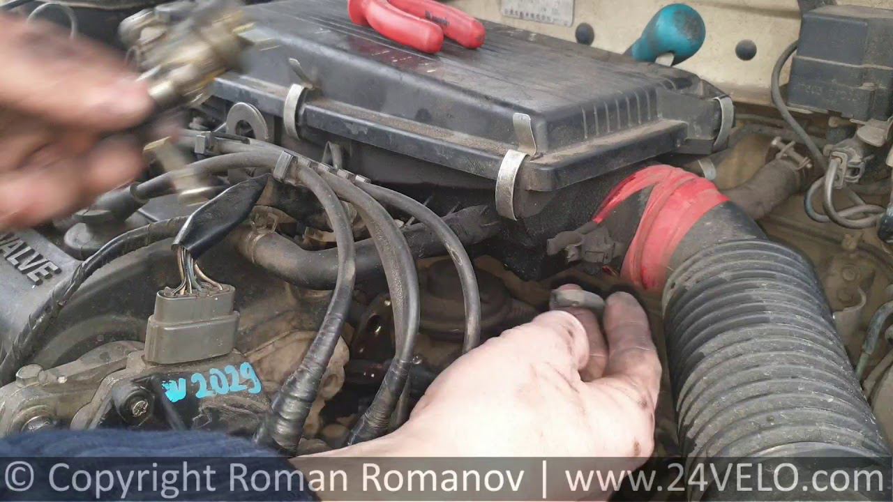 Nissan Sunny хорошо работает на холостых, и глохнет при нажатии педали дросселя. Решение проблемы! смотреть онлайн