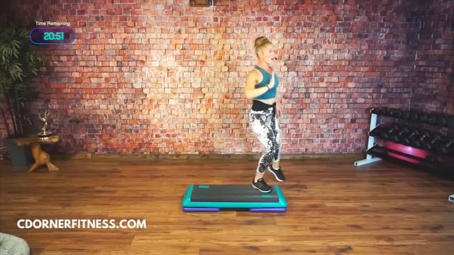 40-Minute Step Aerobics Blast at 132 BPM - Burn Calories with Basic to Intermediate Step! смотреть онлайн