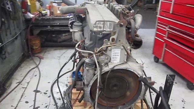 2005 Mercedes OM460 EGR Diesel Engine смотреть онлайн