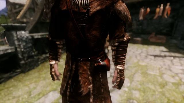 Skyrim Lovely Jessica, AMidianBorn Fur Armor