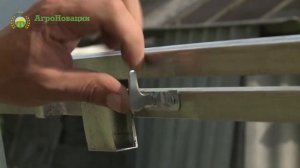 Форточка в теплицу из поликарбоната