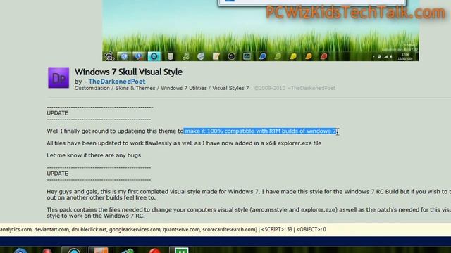 Customizing Windows 7 Themes and Styles with UxStyle смотреть онлайн