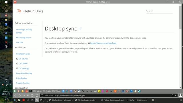 Mit FileRun zur eigenen Cloud im Internet смотреть онлайн