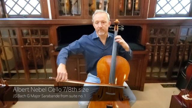 Albert Nebel Cello 7/8th Size - By Eastman Strings смотреть онлайн