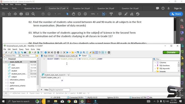 Question Set 27 | Database Management System | Java institute for Advanced Technology. смотреть онлайн
